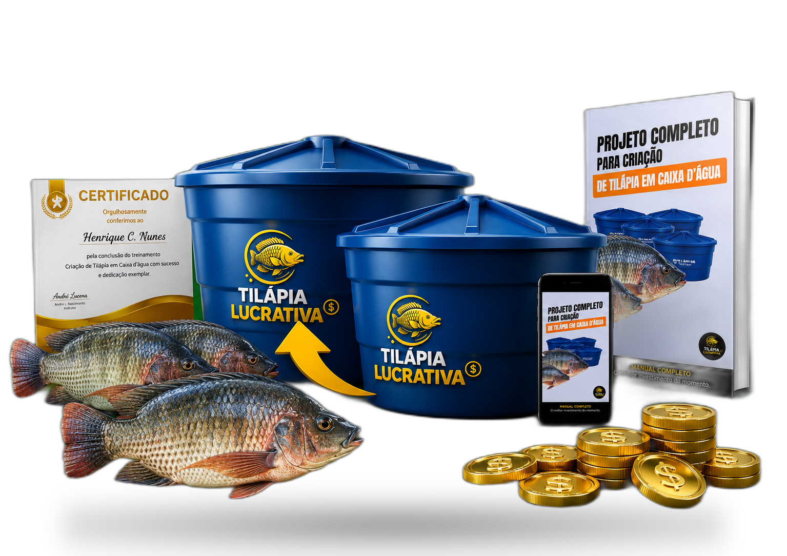 Tilapia Lucrativa - Projeto Completo